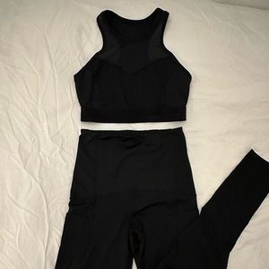 OYA Femtech Apparel black workout set